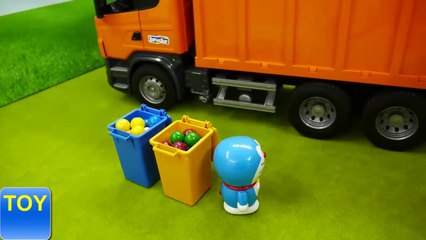 Cement Mixer Garbage Truck Execellent Children Toys Video
