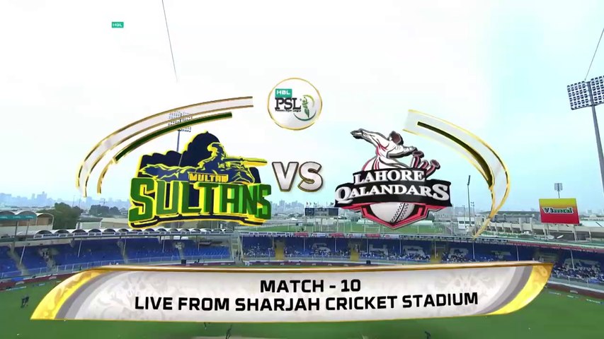 Match 10- Full Match Highlights Multan Sultans Vs Lahore Qalandars - HBL PSL 4 - HBL PSL 2019