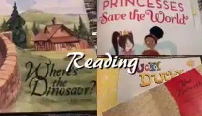 Reading With My Fun Toys Princess save The World, Lucky Duck, Red Butterfly, Where's the Dinosaur