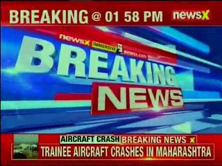 Maharashtra Trainee aircraft crashes in Pune, pilot injured
