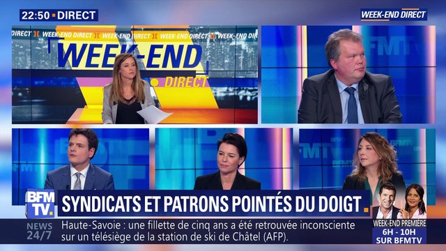 Syndicats et patrons pointés du doigt (1/2)