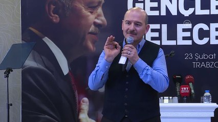 Soylu: 'Bu dağlarda 15 bin terörist vardı, bugün 700 terörist kaldı' - TRABZON