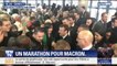 Emmanuel Macron commence sa visite du Salon de l'Agriculture par un bain de foule