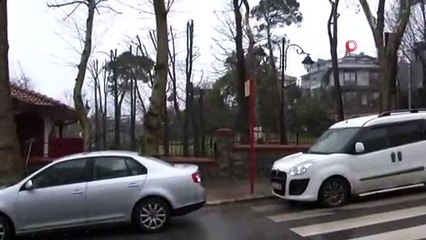 Çamlıca Tepesi’nde Kar Yağışı Etkili Oluyor