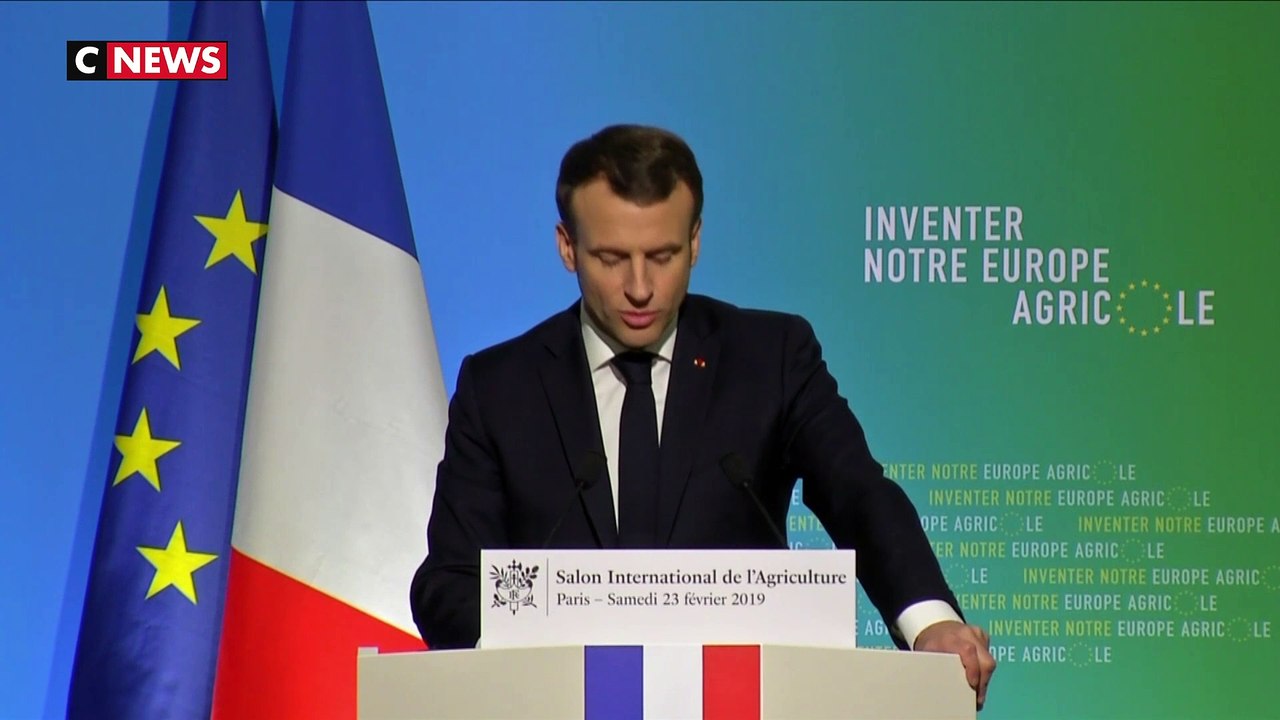 Emmanuel Macron appelle à réinventer la Politique agricole commune (PAC)