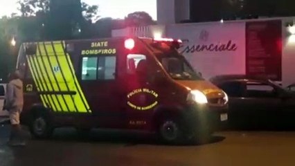 Carros batem e Siate é acionado no centro