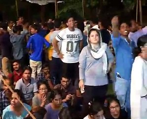 JNU Student Union Elections 2018_ Watch the atmosphere before the Presidential