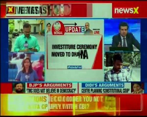 Mamata Vs CBI Defiant Mamata Banerjee moves venue of award ceremony