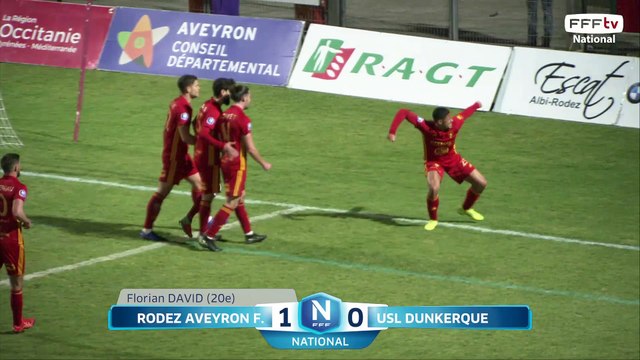 J23 : Rodez Aveyron Football - USL Dunkerque (4-1), le résumé
