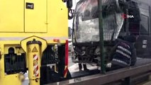 İstanbul Haramidere'de metrobüs kazası yaşandı