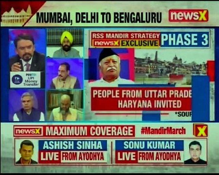 'Mandir March' in Ayodhya by VHP & Shiv Sena, strategy to push Ram Mandir will work_ Nation at 9