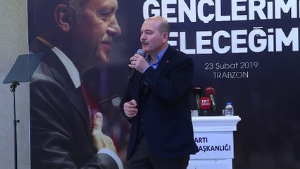 Soylu: 'Millet olmayı Allah'a şükür hiç kaybetmemişiz' - TRABZON