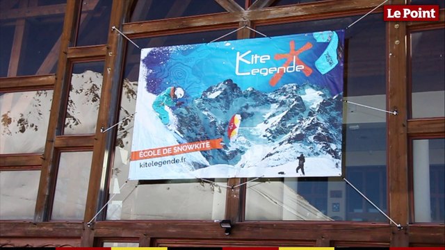 La montagne insolite #2 : le snowkite, dans l'air du temps