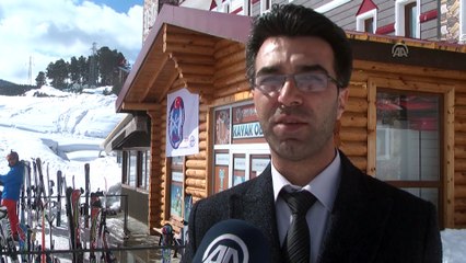 Kayak tutkunlarının hafta sonu tercihi Cıbıltepe oldu - KARS
