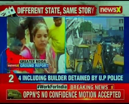 2 buildings collapse in Shah Beri, Greater Noida; 4 including builder detained