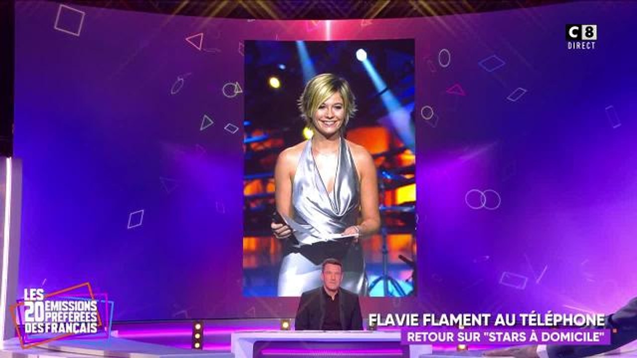 Benjamin Castaldi téléphone à son ex-femme, Flavie Flament, en direct