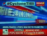 8 deaths due to cyclone titli in Andhra Pradesh