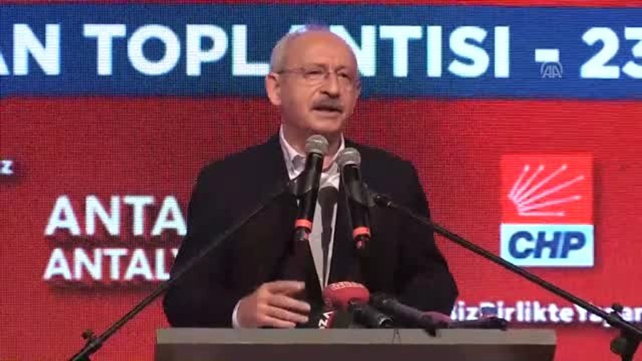 Kılıçdaroğlu: "Bizim Derdimiz Türkiye Cumhuriyeti Devleti'nin Güçlenmesidir"