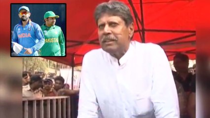 Kapil Dev Has His Say On Ind-Pak Match In World Cup | Oneindia Telugu