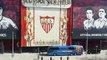 Sevilla-Barcelona: Llegadas del Sevilla y del Barcelona al Ramón Sánchez Pizjuán