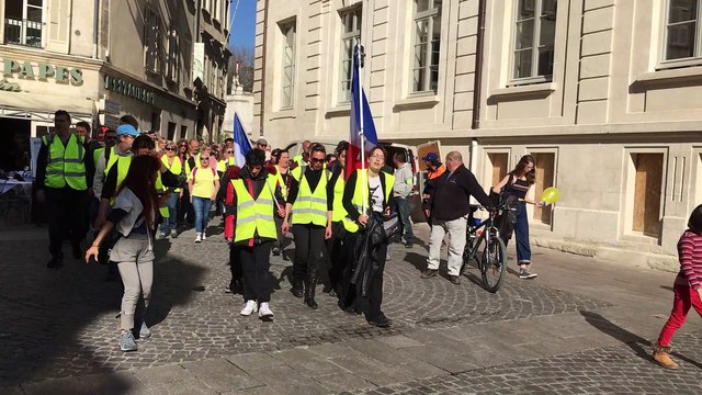 Nouvelle manifestation des Gilets jaunes à Avignon