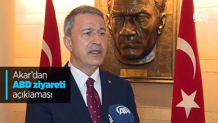 Akar'dan 'ABD ziyareti' açıklaması