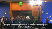 Macron veut réunir agriculture et transition écologique