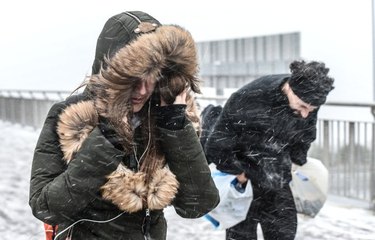 Beylikdüzü' Nde Kar Etkisini Gösterdi