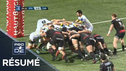 PRO D2 - Résumé Oyonnax-Carcassonne: 38-10 - J22 - Saison 2018/2019