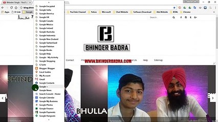 How To Setup Sub Domain On Blogger Through GoDaddy #Bhinder_Badra