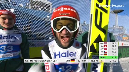 Mondiaux de ski nordique - Saut à ski : L'Allemand Eisenbichler sacré champion du monde !