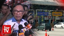 Anwar: Toll talks not a vote-buying tactic