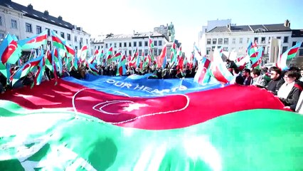 Belçika'da Hocalı şehitleri anıldı - BRÜKSEL