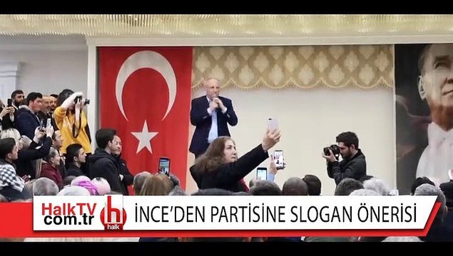 Muharrem İnce'den partisine slogan önerisi: Yiğit muhtaç olmuş kuru soğana, nasıl oy verirsin seni soyana