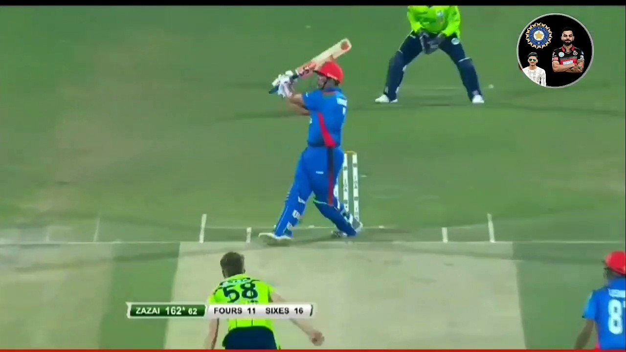 Hazratullah Zazai ( 162 Runs Of 62 Balls ) Ireland Vs Afghanistan 2nd T20 Highli_HD
