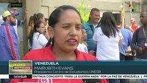 Universitarios venezolanos rechazan las agresiones de EEUU a su país