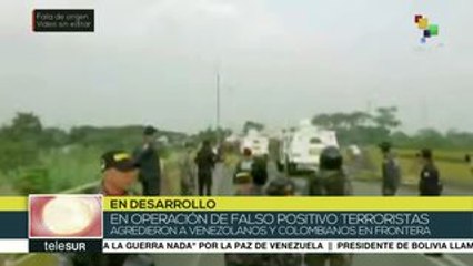 Venezuela denuncia falso positivo orquestado por oposición en frontera