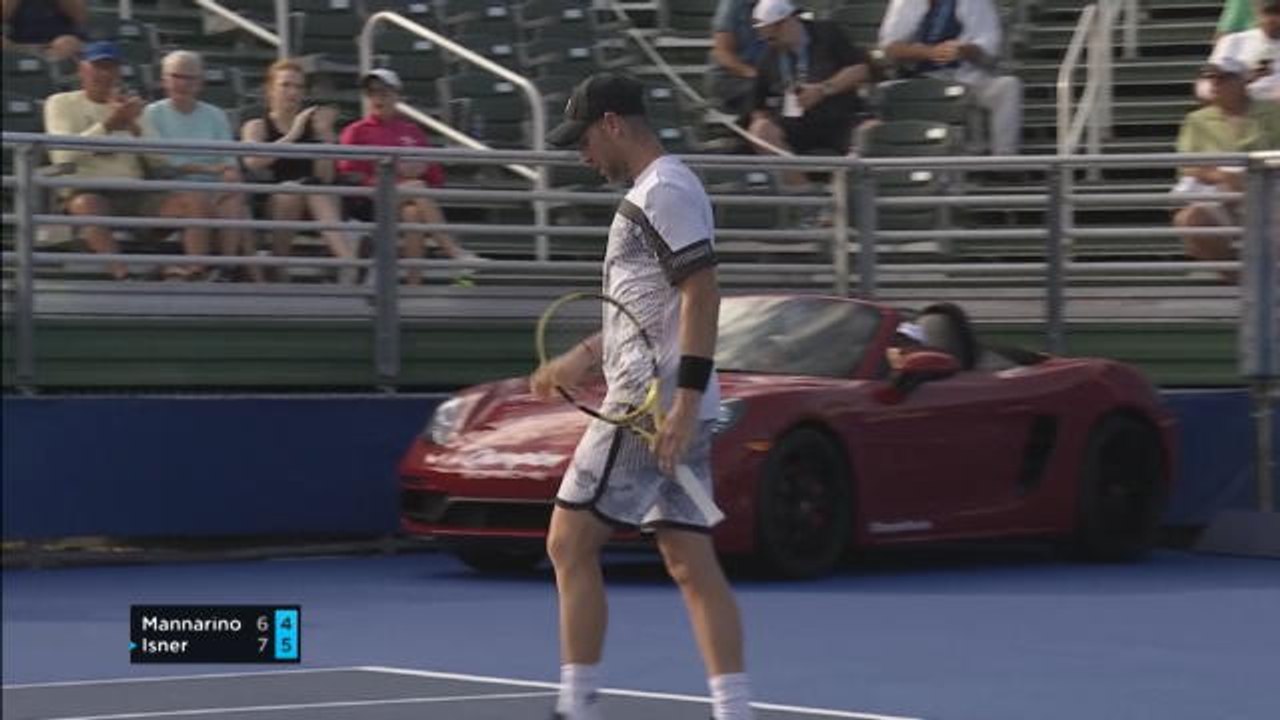 Delray Beach - Isner éteint Mannarino