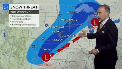 Blizzard to dump nearly 2 feet of snow over central US
