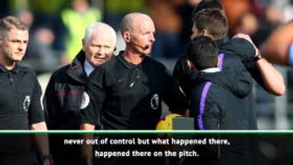 'It was strange' - Pochettino on angry confrontation with referee Mike Dean