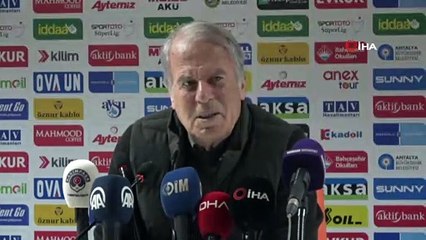 Mustafa Denizli: ”Maçla ilgili fazla söyleyecek şeyimiz yok”