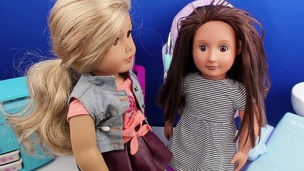 Bebeğimin Saçını Kestim Eyvah Çok Kısa Oldu! Oyuncak Bebeğimin Saçı Nasıl Uzayacak? Bidünya Oyuncak