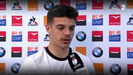 6 Nations. France - Ecosse / Romain Ntamack : "Le premier essai nous a fait un bien fou"