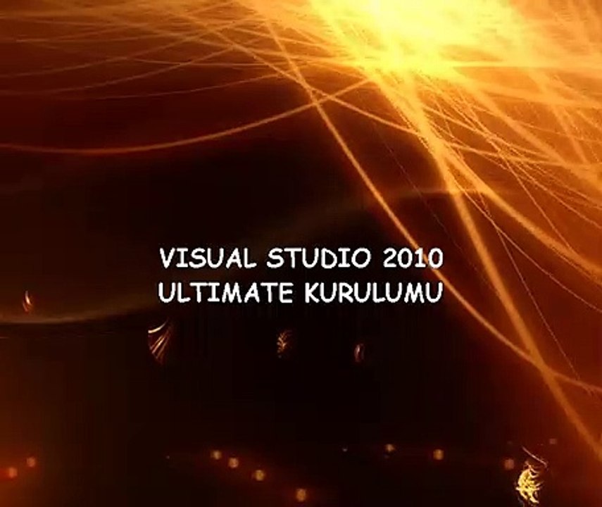 03 Visual Studio 2010 Ultimate Kurulumu