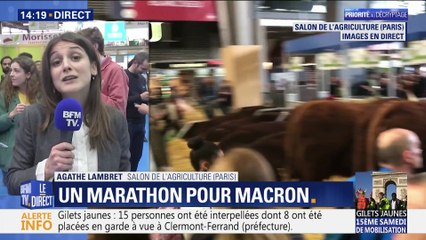 Macron au Salon de l'Agriculture