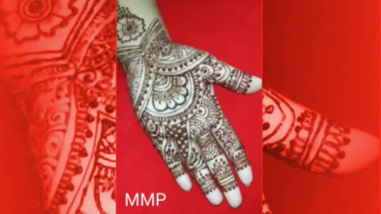 Beautiful Mehndi Designs for Full Hand Traditional Mehndi Design for Marriage By MMP