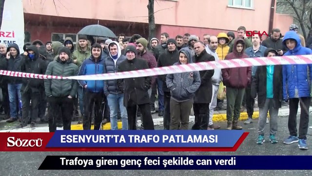 Trafoya giren genç feci şekilde can verdi