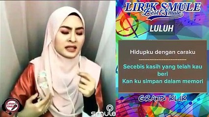Luluh -Wany Hasrita Duet Bersama Artis Smule