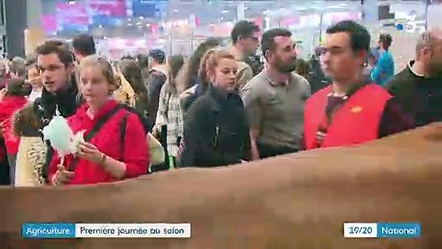 Salon de l'agriculture : des allées bondées pour l'ouverture