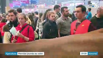 Salon de l'agriculture : des allées bondées pour l'ouverture